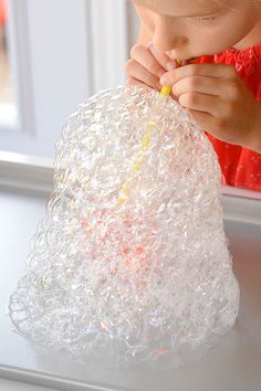 Blowing Bubble Towers | Easy Bubble Activity Bubble Activity, Bubble Activities, Family Fun Games, Bubble Machine, Cool Science Experiments, Boredom Busters, Blowing Bubbles, Online Parties, Book Nook