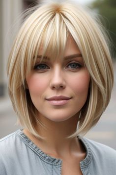 29+ Shag Haircuts Blonde 25 Above Shoulder Bob With Bangs, Senior Haircuts, Quick Simple Hairstyles, Tapered Haircut For Women, Over 50 With Bangs, Change Hairstyle, Blonde Layered Hair, Haircut For Women