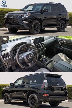 (LHD) LEXUS GX 460 4.6P AT MY2023 – BLACK Lexus Gx 460 2023, Lexus Gx 460 Interior, Lexus Gx 460 Offroad, Lexus Suv Interior, Lexus Offroad, Lexus 4x4, Lexus Truck, New Toyota Land Cruiser