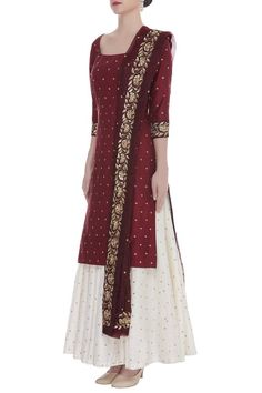 If are in search of a new outfit, then this hand embroidered long kurta with skirt and dupatta will be an excellent pick for you.
Hand embroidered
Square neckline and three-quarter sleeves
Straight and long kurta
Comes with skirt and dupatta - Aza Fashions Long Kurta With Skirt, Kurta With Skirt, Long Kurta, Women Kurta, Three Quarter Sleeves, Square Neckline, Aza Fashion, Fashion Set, Three Quarter