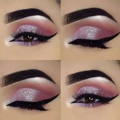 Madison Beer Makeup, Friends Makeup, Quick Makeup Tutorial, Glam Eye Makeup, Eyeshadow Designs, Pink Smokey Eye, Wedding Eye Makeup, Glam Makeup Tutorial, Beginners Eye Makeup