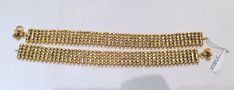 22K Gold Wide fine fully handmade Anklet pair. The weight of pair-111.960 grams. Note-Will sell also single Handmade Gold Anklets For Festive Occasions, Festive Handmade Gold Anklets, Handmade Gold Bracelet Anklets, Handmade Ankle Bracelets, Handmade Anklets, Gold Anklet, Bracelet Chain, Ankle Bracelet, Arab Emirates