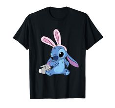 PRICES MAY VARY. Official Disney Merchandise Disney Stitch Easter T Shirts for Boys, Girls, Men, and Women; Lilo and Stitch T Shirts for Easter; Disney Easter T-Shirts for Girls and Boys; Disney Tee Shirts Lightweight, Classic fit, Double-needle sleeve and bottom hem Easter Disney, Stitch Easter, Disney Tee Shirts, Disney Easter, T Shirts For Girls, Disney Tee, Bunny T Shirt, Shirts For Boys, Easter Tees