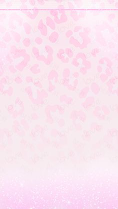 a pink and white background with leopard print