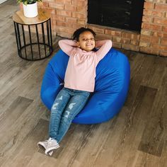 Big kids and little ones alike can enjoy a comfy spot to sit all their own! This bean bag chair is a great fit for a variety of living spaces with the "classic" bean bag shape everyone loves! Designed with a convenient handle makes it easy for little hands to travel to their next adventure. Kids Bean Bag Chairs, Kid Game, Game Chair, Bean Bag Chairs, Bag Chairs, Kids Bean Bags, Life Tools, Bag Chair, Classic Kids