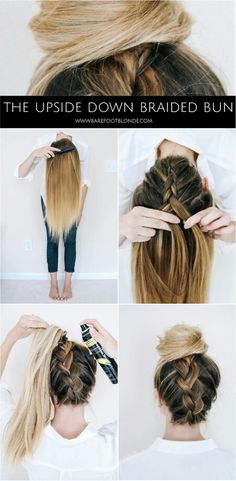 For us, nursing students or nurses, that need to have our hair up, it's always nice to change it up a bit! 5 Minute Hairstyles, Easy Everyday Hairstyles, Long Hair Tutorial, Fishtail Braid, Everyday Hairstyles, Hair Dos, Bobs Haircuts, Hair Day, Diy Hairstyles