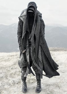 Mens Post Apocalyptic Fashion, Mens Cyberpunk Fashion, Apocalyptic Clothing Men, Post Apocalyptic Outfit Male, Wasteland Fashion, Post Apocalyptic Clothing, Apocalyptic Clothing, Dystopian Fashion, Post Apocalyptic Fashion