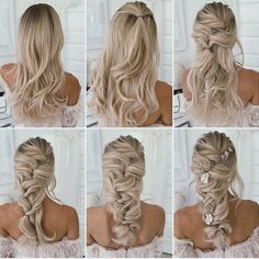 15.3k Likes, 199 Comments - U L Y A N A   A S T E R (@ulyana.aster) on Instagram: “Save to your tutorial COLLECTION 🌸 with 💕 from #UlyanaAster” Diy Wedding Hair, Wedding Hairstyles Tutorial, Fishtail Braid, Super Hair, Hair Styler, Hoco Hair Ideas, Trending Hairstyles, Box Braids Hairstyles