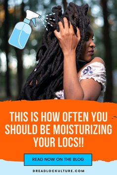 Moisturizing your scalp and locs is key for optimal dreadlock health. Learn how to moisturize your dreads here! How To Maintain Healthy Locs, Caring For Locs, Clarifying Shampoo For Locs, Dreadlock Care Tips, How To Style Long Locs Black Women, Loc Maintenance Tips Hair Care