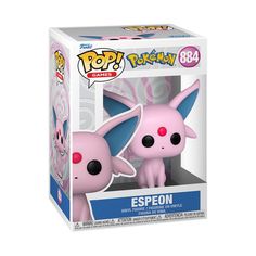 two pink pokemon pop vinyl figures in a box