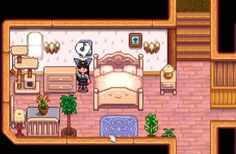 an image of a bedroom in the nintendo game