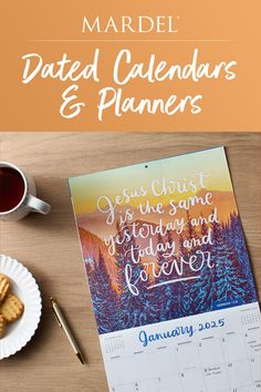 Set your goals for the year & be reminded of what really matters in life with planners and calendars filled with inspiring messages and scripture! Shop now in-store and online.