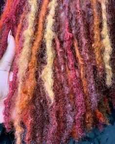 Tri Color Locs, Locs Dyed, Colorful Locs, Dreads Black Women, Dyed Dreads, Dreadlocks Hair Care, Colored Dreads, Best Hair Dye