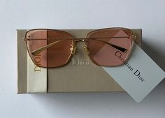 Luxury Brand Sunglasses, Korean Sunglasses, Pretty Sunglasses, Elegant Sunglasses, Yellow Sunglasses, Brand Sunglasses