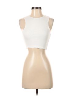 Trafaluc by Zara Tank Top Size: Small Ivory Tops - used. 95% COTTON, 5% ELASTANE, Halter, | Trafaluc by Zara Tank Top Ivory Halter Tops - Used - Size Small Cheap Basic Zara Tops, Cheap Fitted Zara Knit Top, Luxury Sleeveless Zara Tops, Zara Tank Top, Ivory Tops, Halter Tops, Halter Top, Women Handbags, Zara