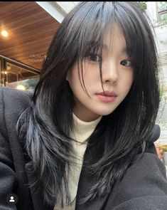 Asian Haircut, Haircuts Straight Hair, Cut My Hair, Long Hair Cuts, Korean Hairstyle, Model Hair, Layered Hair