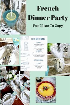 french dinner party fun ideas to copy