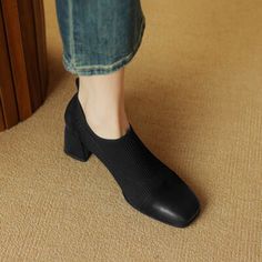 CHIKO Melissa Square Toe Block Heels Ankle Boots Closed Toe Heeled Boots For Spring Office Wear, Spring Office Heeled Boots With Closed Toe, Office Heeled Boots With Contrasting Heel And Round Toe, Office Heels With Block Heel For Winter, Office Heeled Boots With Contrasting Heel Counter, Winter Office Heels With Block Heel, Office Winter Block Heel Heels, Ankle-high Heels With Rubber Heel Cap For Fall, Fall Ankle-high Heels With Rubber Heel Cap