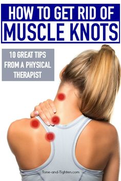 Knots In Neck Muscle, Punkty Spustowe, Shoulder Tension, Muscle Knots, Pain Relief Remedies, Neck Exercises