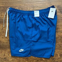 Nike Men’s Sptcas Shorts Size - Xxl Style - Dm6829-407 Color - Dk Marina Blue Standard-Fit, Above Knee Length *** Brand New Nike Blue Swim Trunks For Summer, Casual Blue Nike Swim Trunks, Nike Blue Casual Swim Trunks, Compressive Functional Blue Athletic Shorts, Nike Blue Training Shorts, Blue Athletic Shorts With Built-in Liner For Sports, Nike Blue Athletic Shorts With Built-in Shorts, Blue Moisture-wicking Athletic Shorts For Streetwear, Nike Basketball Shorts