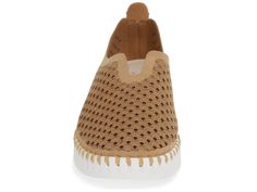 Isle Jacobsen: Tulip in Cashew Ilse Jacobsen, J Cole, Cashew, Slip On Sneaker, Rubber Sole, Slip On, Sneakers, Leather