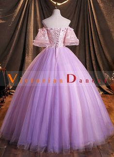 Women Purple Off the Shoulder Prom Dress Ball Gown Condition: Brand NewColor: PurpleMaterial:  Lace Applique, TulleSleeve Length: Short SleeveCollar: Of the ShoulderLength :Floor-LengthIncludes: DressOccasion : Prom, Cocktail, Homecoming, Graduation, Birthday, Girls Night Out, Junior Prom, Club Party, Dance Party, Special Occasion, Wedding Guest, Welcome Party, Thanks Giving, Semi-Formal, BridesmaidsWhere to Buy Cheap Perfect Prom Dresses Online?VictorianDancer is an authentic designer dress man Ball Gown Short, Off The Shoulder Prom Dresses, Dress Man, Junior Prom, Jr Prom, Party Dance, Perfect Prom Dress, Prom Dresses Online, Dresses 2024