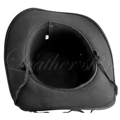 Tired of the same plain looks worn every day. Make room for a newer & refined look with this Aussie Bush cowboy hat. Sporting a dark coal black color, this product is going to add a more masculine edge to your personality making you all the more bold and handsome. The brims on both sides are facing up and provide protection against the gushing winter winds or the hot sun. Apart from making it more practical in its functionality, it is stylish and flaunts simplicity with embellishments only as much as black criss-cross threading with a white underline and minute silver studding. With a high-end glossy finish to it; this product delivers style and quality altogether adding more value to it! Some top features of the product include: Premium black leather Use of simple embellishments Breathabl Black Short Brim Hat For Riding, Black Wide Brim Riding Hat, Black Wide-brim Riding Hat, Black Western Hats For Travel, Black Western Style Hats For Travel, Black Short Brim Hat Band For Riding, Black Western Style Travel Hat, Black Adjustable Top Hat For Western Theme, Western Style Black Fedora For Travel