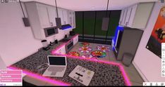 Bloxburg Kitchen Ideas Black People, Kids Bloxburg Room, Bloxburg House Ideas Black Family, Roblox Room Ideas, Bloxburg Apartment, Pink Apartment Decor, Bedroom Layouts For Small Rooms, Winter House Exterior, Bloxburg Building