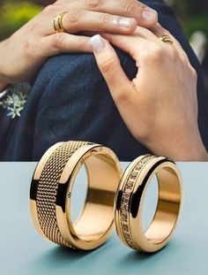 Couples challa ring design Bering Ring, Piaget Ring, Small Wedding Rings, Couple Rings Gold, Bracelet Cartier