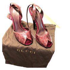 These Strap Sandals By Gucci Will Give You A Sleek Finish! Made From Genuine Python, These Sandals Feature Peep Toes, Adjustable Straps With Buckle Closures And 12cm Heels. The Leather Lined Insoles Are Padded And Have Gucci Labels. Original Retail Price: Us $950 Shoes Gucci, Gucci Shoes, Ankle Strap Sandals, Strap Sandals, Python, Snake Skin, Shoes Women Heels, Ankle Strap, Adjustable Straps