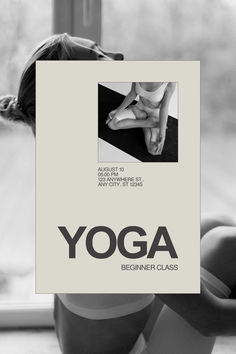 black and white photograph of a woman doing yoga with her legs bent up in the air