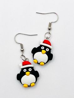 Cute Penguin Earrings! Great Christmas gift for yourself or anyone you love. Penguin Earrings, Cute Penguin, Christmas Deals, Cute Penguins, Great Christmas Gifts, Penguins, Jewelry Earrings Dangle, Etsy Earrings, Dangle Drop Earrings