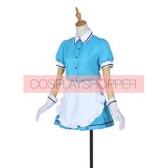 Blend S Kaho Hinata Cosplay Costume Fitted Costume Accessories For Role Play And Cosplay, Harajuku Style Fitted Cosplay Costume For Role Play, Fitted Anime Print Costume For Role Play, Fitted Fandom Cosplay Costume For Halloween, Fitted Themed Cosplay Costume For Role Play, Fitted Anime Cosplay Costume For Role Play, Themed Fitted Cosplay Costume For Role Play, Themed Fitted Blue Cosplay Costume, Themed Fitted Cosplay Costume With Anime Print