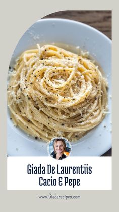 Giada De Laurentiis Cacio E Pepe Giada Homemade Pasta, Pasta Cupcakes Giada, Simple Pasta Sauce Recipes, Giada Pasta, Marry Me Pasta, Homemade Pasta Sauce Recipe, Butter Sauce For Pasta, 2025 Recipes, Giada De Laurentiis Recipes