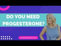 Should I Take Progesterone? - YouTube Healthy Swaps, Health Blog, Women's Health, A Question, Womens Health, I Know, How To Become, Health