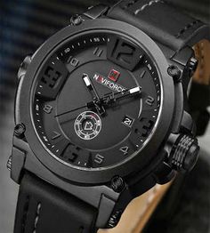 Army Watches, Skeleton Watches, Mens Watches Leather, Mens Fashion Rugged, Military Watches, Sports Watch, Fashion Mens, Rolex Submariner, Audemars Piguet