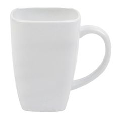 a white coffee mug is shown on a white background