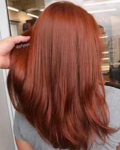 Long Red Hair, Red Hair Color, Long Straight Hair, Long Red