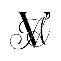 the letter w is made up of swirly lines and letters are black on white