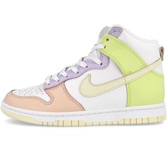 Brand New, Never Worn “Lemon Twist” Nike High Top Dunks Hairstyles For Girls Easy, High Top Nike, Ladies Sneakers, Lemon Twist, Back To School Shoes, Nike High Tops, Nike High, Top Nike, Hairstyles For Girls