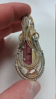 Wire Wrap made by Zachary Still around 2015.  Made with sterling silver, gold fill wire and precious gemstones Wire Wrapped Jewelry Diy, Wrapped Jewelry, Denver Co, Precious Gemstones, Jewelry Diy, Wire Wrap, Wire Wrapped Jewelry, Sterling Silber, Pendant Necklaces