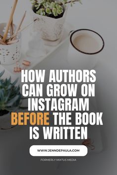 How Authors Can Grow On Instagram Before the Book Is Written - Jenn dePaula - 🎯 Transform your author platform with these reader engagement strategies! Learn how to build an authentic following while writing your book. Includes specific tips for both fiction and nonfiction authors. Click for the complete guide! #AuthorPlatform #BookMarketing Author Signing Books, Author Advice, Book Marketing Plan, Author Website