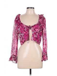 Urban Outfitters 3/4 Sleeve Blouse Size: Large Tops - used. 100% VISCOSE | Urban Outfitters 3/4 Sleeve Blouse: Pink Tops - Size Large Pink Tops, Urban Outfitters, Sleeve Blouse, Womens Tops, Pink, Closet