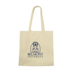 Belmont State University Bruins Institutional Tote Bag Classic Bags For Daily Use And Back To School, Classic School Bag For Back To School, Classic School Backpack For Back To School, Classic White School Bags, Classic White School Bag, Belmont University, College Logo, School Pride, Pack Lunch