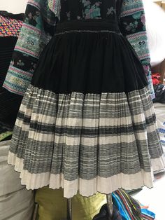 Hmong skirt vintage  I measured when stretching pleated fabric.  Length full skirt 4.5 meters / 174 inches /  4.9  yards/ 14.7   ft  Widths from waist to bottom 51cm/20. 5  inches  Waistband  58cm / 23  inches  Waistband can be adjusted fix your size if requested  Weight 800 gr/28 oz/1.76 pound  If any questions please contact to me  Thanks much for watching we ship it from Vietnam,sometime delayed due to some reason , I'll notify it . please  waiting for and be patient . Many thanks for your understanding . I'll refund if buyers don't receive item later than shipping time 2 weeks  >>#Ship by agent's usps 10-14 days to USA  >>#Ship by agent's Royal Mail 10-18 days to uk, 2-3 weeks to European , 3-4 weeks to non European  Ship to Canada 12-20 days by Canada post  Ship to Japan, Asia by Sing Traditional Cotton Tiered Skirt, Traditional Full Skirt Cotton Skirt, Traditional Gathered Cotton Skirt, Traditional Cotton Pleated Skirt, Traditional Full Gathered Skirt, Vintage Rock, Pleated Fabric, Cotton Skirt, Full Skirt