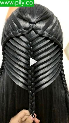 * easter hair flyer, easter hair bow! Braided Hair Tutorial, Braided Hairdo, Summer Hairstyles For Medium Hair, Bridesmaid Hair Short, Beautiful Hairstyles, Braided Hair