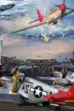 Aviation Art Prints, Flying Art, Tuskegee Airmen