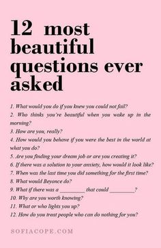 Most Beautiful Questions, Beautiful Questions, Vie Motivation, Journal Writing Prompts, Journal Writing, Self Improvement Tips, Journal Prompts, Food For Thought, The Words