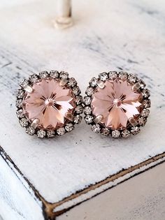 Blush earringsBlush pink stud earringsOxidized by EldorTinaJewelry Pink Cubic Zirconia Crystal Earrings For Wedding, Dazzling Pink Earrings For Wedding, Pink Crystal Wedding Earrings, Pink Crystal Earrings For Wedding, Pink Crystal Rhinestone Earrings For Wedding, Pink Bling Crystal Earrings For Wedding, Wedding Pink Sparkling Crystal Earrings, Pink Sparkling Crystal Earrings For Wedding, Pink Sparkling Stones Crystal Earrings For Wedding