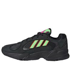 Adidas Yung-1 'Tokyo Neon' EF5297 Tokyo Neon, Adidas Yung 1, Adidas Yung, Dad Shoes, Adidas Samba Sneakers, Fashion Performance, Chunky Sneakers, Stylish Sneakers, Sneakers Shoes